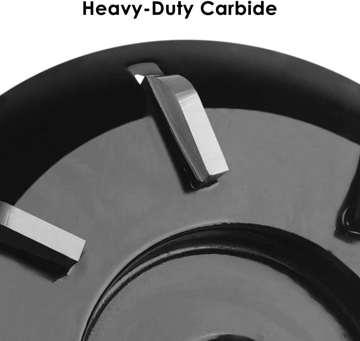 Wood Turbo Carving Disc (Curve) 103mm in 8 Teeth, for 4-1/2 Inch or 5 Inch American Standard Angle Grinder by KOWOOD