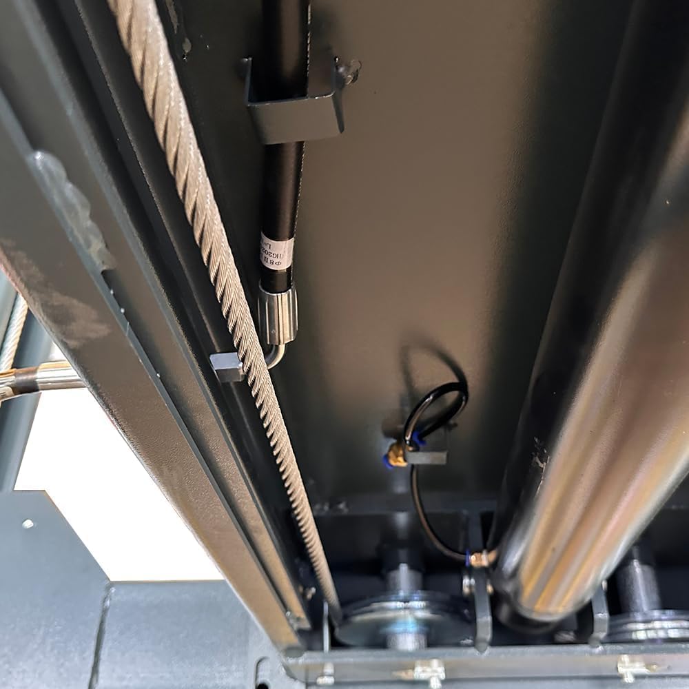 11,000 lbs Four Post Parking Lift, 110V Heavy Duty 4 Post Lift, Suit for Workshop, Maintenance Shop 3 Year Warranty