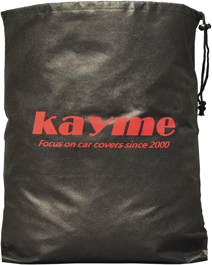 Kayme 7 Layers SUV Car Cover Custom Fit for Dodge Durango(2004-2025 Waterproof All Weather for Automobiles, Outdoor Full Cover Rain Sun UV Protection.Black