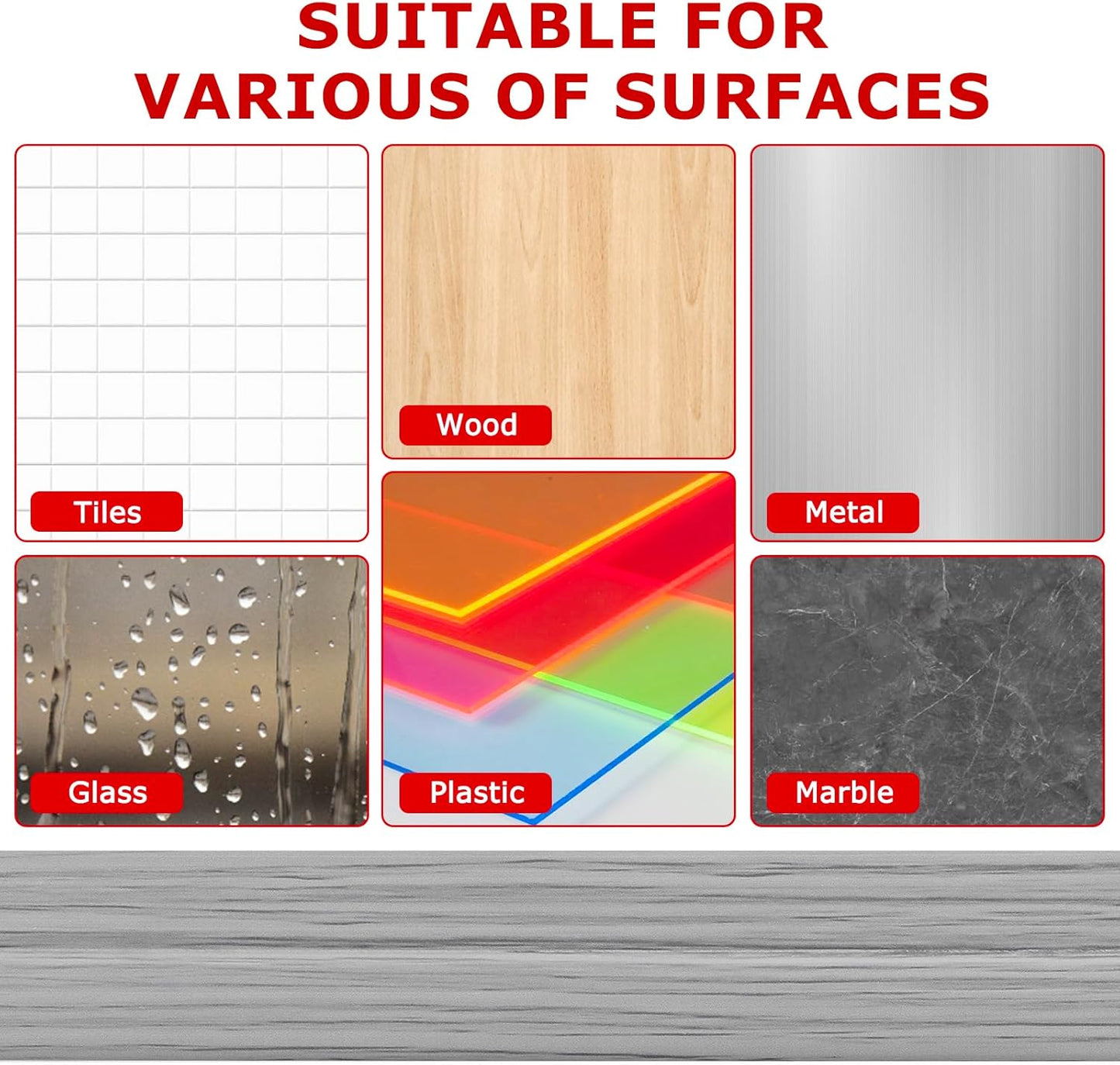 Flexible Wall Corner Protector Moulding Trim Peel and Stick Wall Corner Guards Edge Protector Self Adhesive Molding Trim Strip for Edge Ceiling (Light Gray Wood Grain, 0.8 in x 10 Ft)