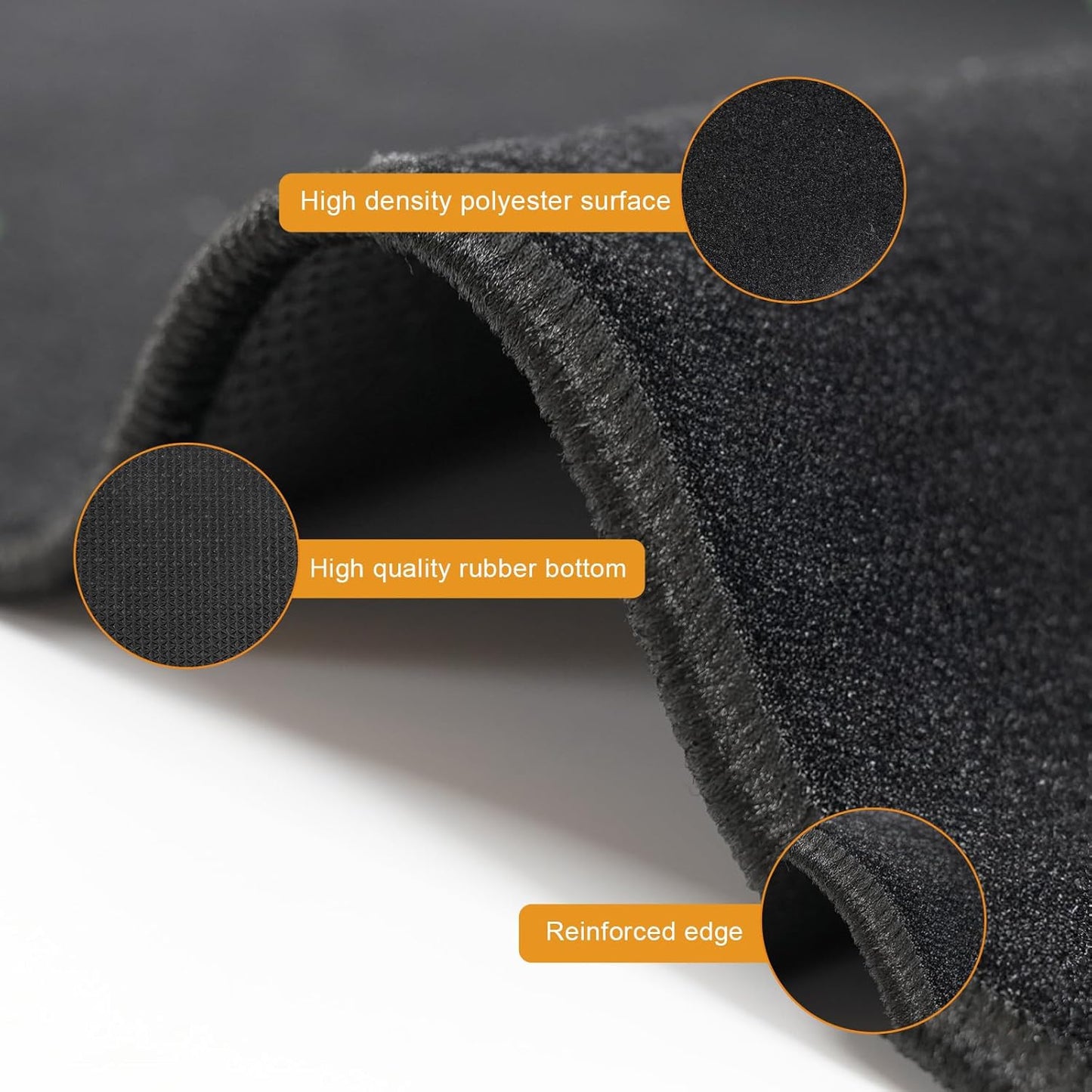 31x98IN Motorcycle Mat Compatible with Indian, Harley, Honda, Yamaha, BMW, Ducati, Suzuki, Kawasaki, Garage Floor Mat, Oil Absorbent Pad, TPR Backing Layer, Anti-Slip Washable Parking Mats