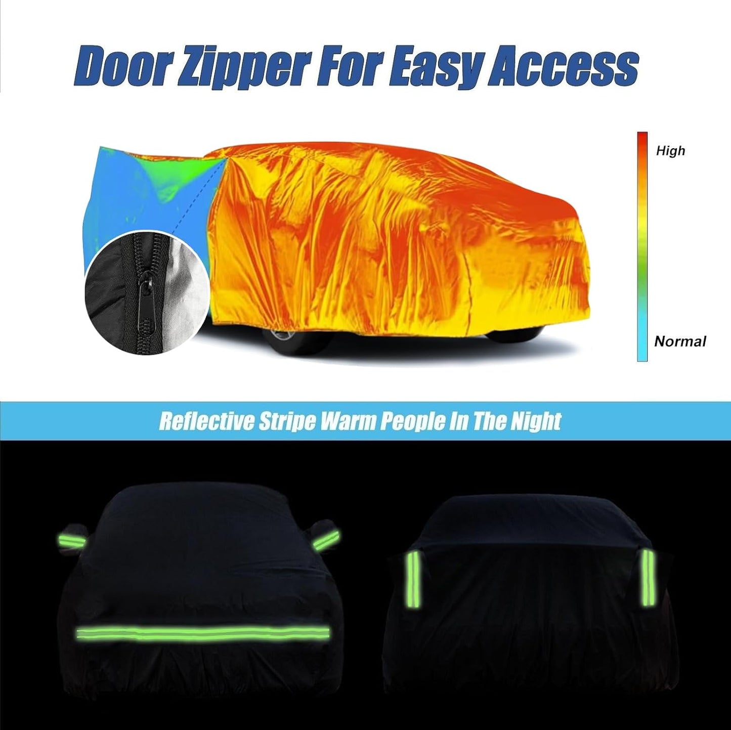 Waterproof Car Covers for 2010-2023 Chevy Camaro(Black) Custom Heavy Duty Waterproof All Weather Protection Outdoor