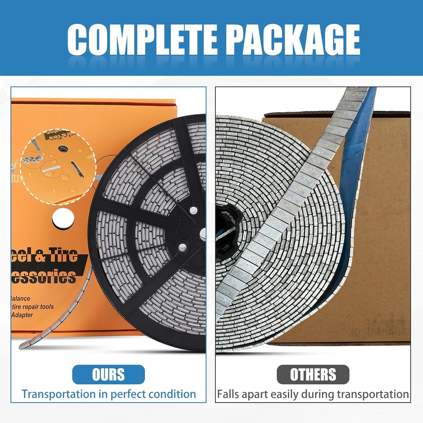 0.25 Oz Gray Adhesive Wheel Weights(715pcs,11lbs/5kg),1/4 Oz Stick on Wheel Weights for Cars, Trucks, SUVs, Motorcycles, Low Profile