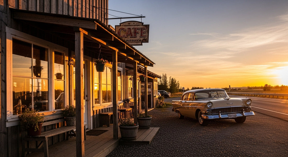 Why Roadside Cafés Feel So Magical During Long Drives