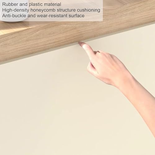 Self-Adhesive Rubber Foam Wall Protectors, 39.3x39.3in Grey Garage & Gym Guards, Wall & Equipment Safety, Impact-Resistant Foam Padding