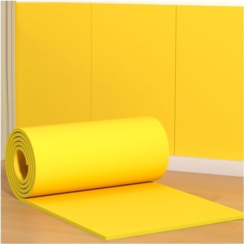 Garage Wall Protectors - Self-Adhesive Foam Shields for Gym & Studio - Grey Rubber Wall Guards (39.3x39.3in/100x100cm) - Impact-Resistant & Easy to Install