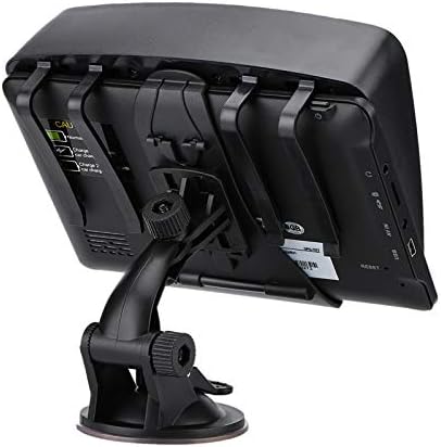 GPS Navigator for Car Truck RV, Latest 2025 Map, 7 inch Touch Screen Real Voice Spoken Turn-by-Turn Direction Reminding Navigation System for Cars, Vehicle GPS with Speed and Red Light Warning