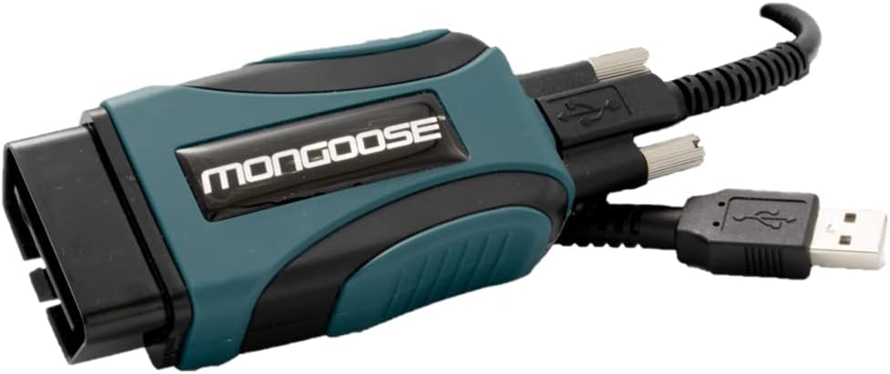 Opus IVS Mongoose-Plus J2534 OEM Vehicle Interface Cable - Nissan/Infiniti OEM Reprogramming and Diagnostics