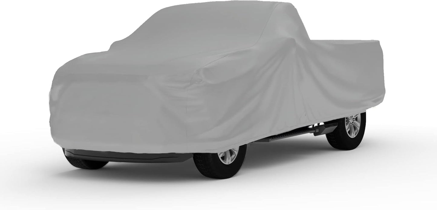 Car Covers Weatherproof Max Truck Cover & Warranty Compatible with Ford 1953-1956 F-100 Regular Cab, 6.5'– Outdoor Cover, Prevents Theft with Cable Lock