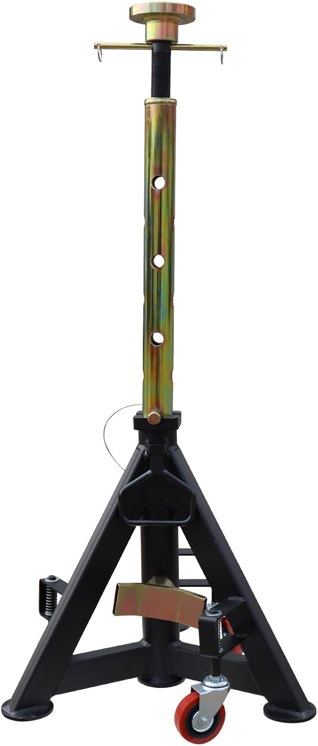 BESTOOL 16 Ton Heavy Duty Jack Stands – 35,000 lbs Capacity, Adjustable 26" to 40.9", for Trucks, SUVs, Tractors & Trailers