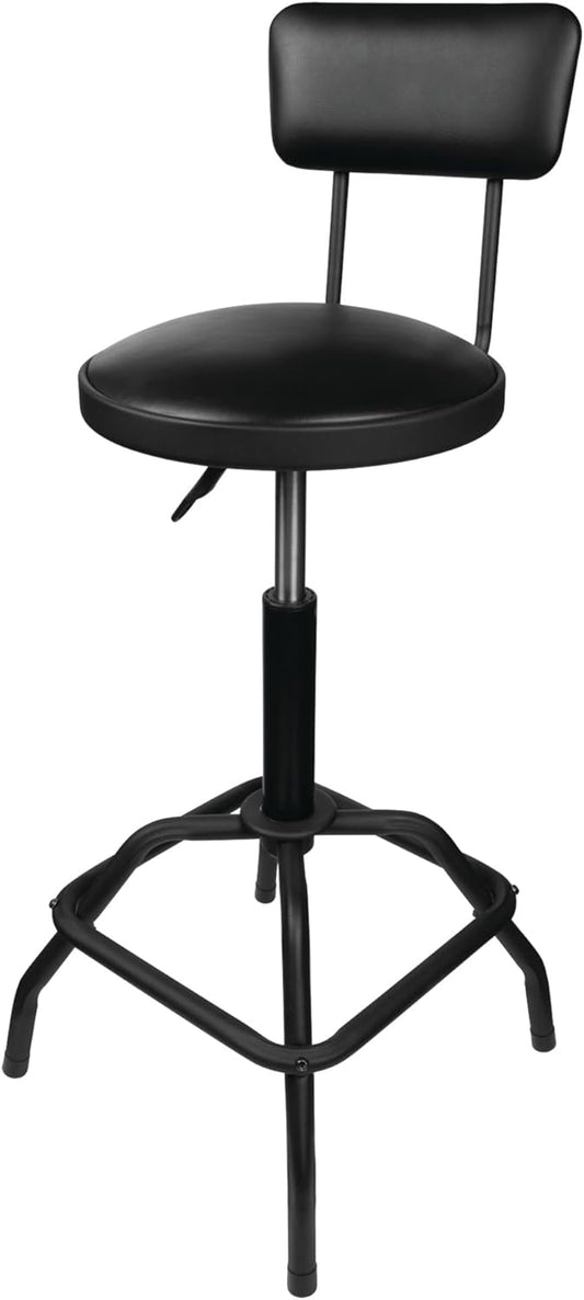 Performance Tool W85016 Pneumatic Stool w/Removable Backrest