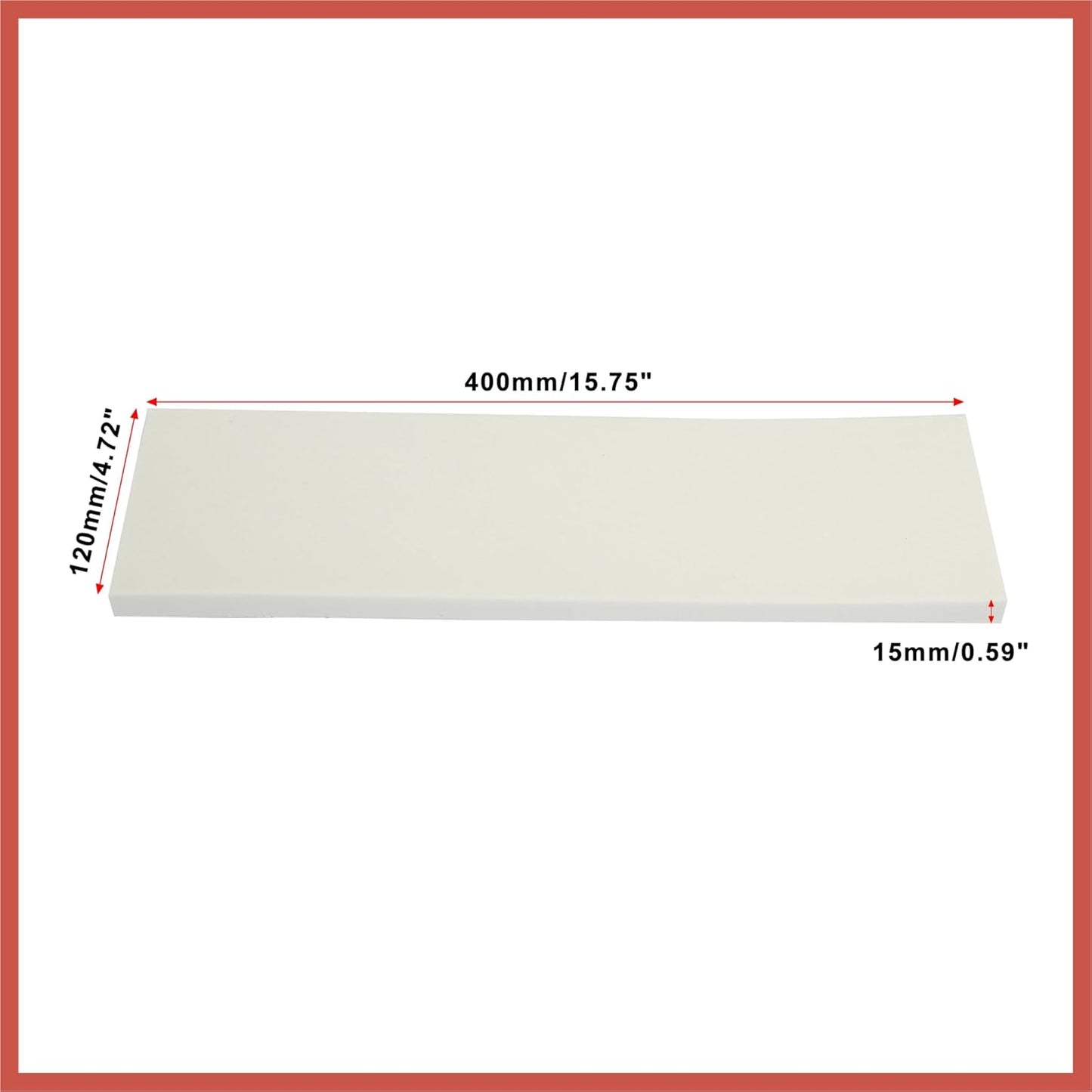 ACROPIX 400x120x15mm 2pcs Car Garage Wall Guard Door Bumper Protector Anti Collision Waterproof White Car Parts