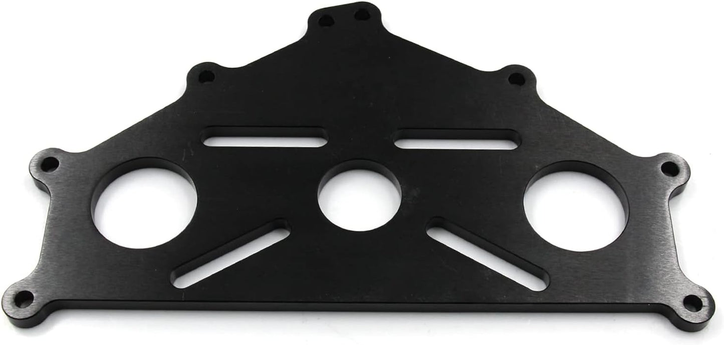 Engine Safe Stand Adapter Plate Compatible with Chevy Small/Big Block and LS LT Engines