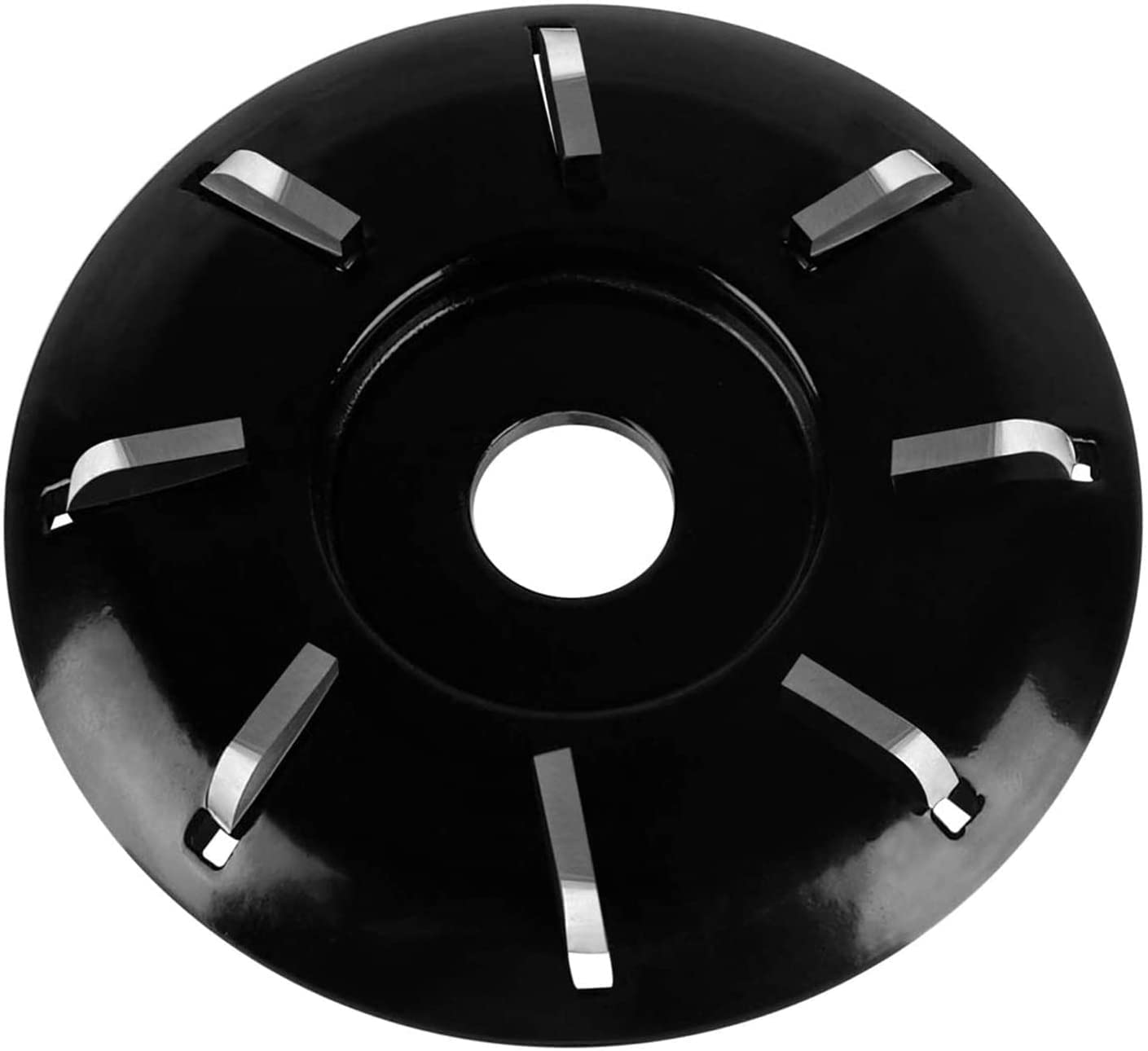 Wood Turbo Carving Disc (Curve) 103mm in 8 Teeth, for 4-1/2 Inch or 5 Inch American Standard Angle Grinder by KOWOOD