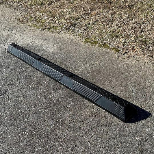 Imperial Standard Parking Wheel Stopper - Parking Stopper for Garage - Garage Parking Stops - Heavy Duty Car Stopper - Garage Parking Stopper - Rubber Parking Stop for Car Parking