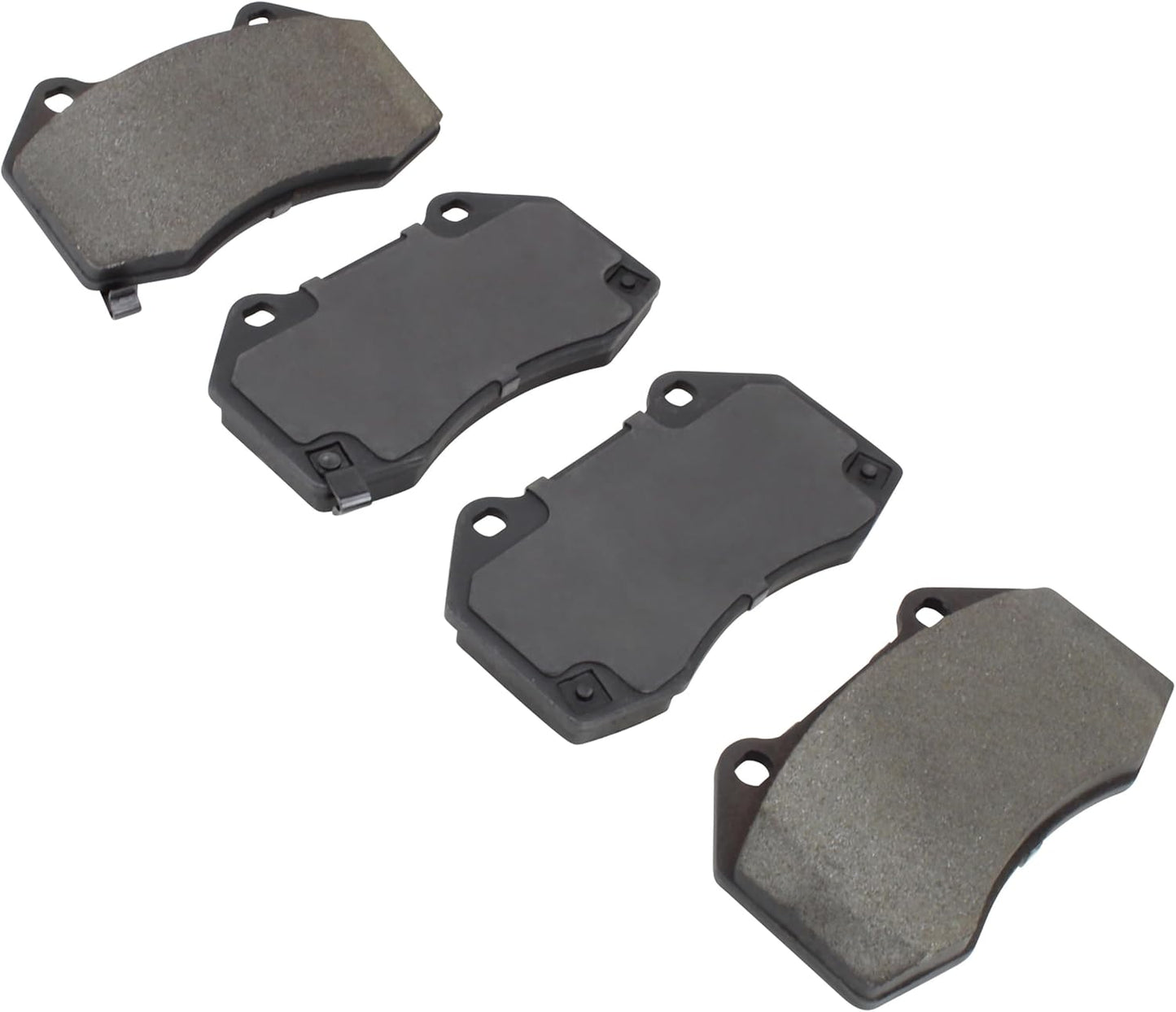 Premium Semi-Metallic Front Brake Pads (1001-1379BM) Compatible with Fiat 124 Spider 2017-2020, Mazda MX-5 Miata 2016-2020