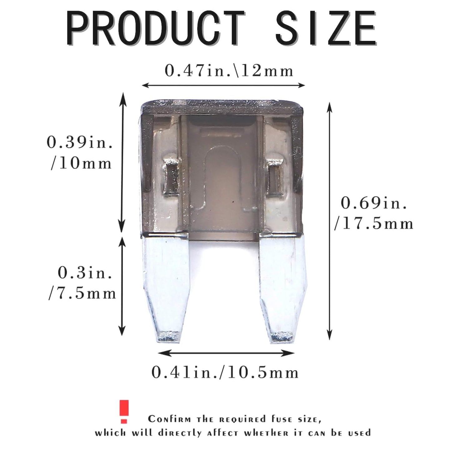 100 Pack Auto Fuses 2 AMP APM/ATM 32V Mini Blade Style Fuses 2A Short Circuit Protection Car Fuse (2 AMP)
