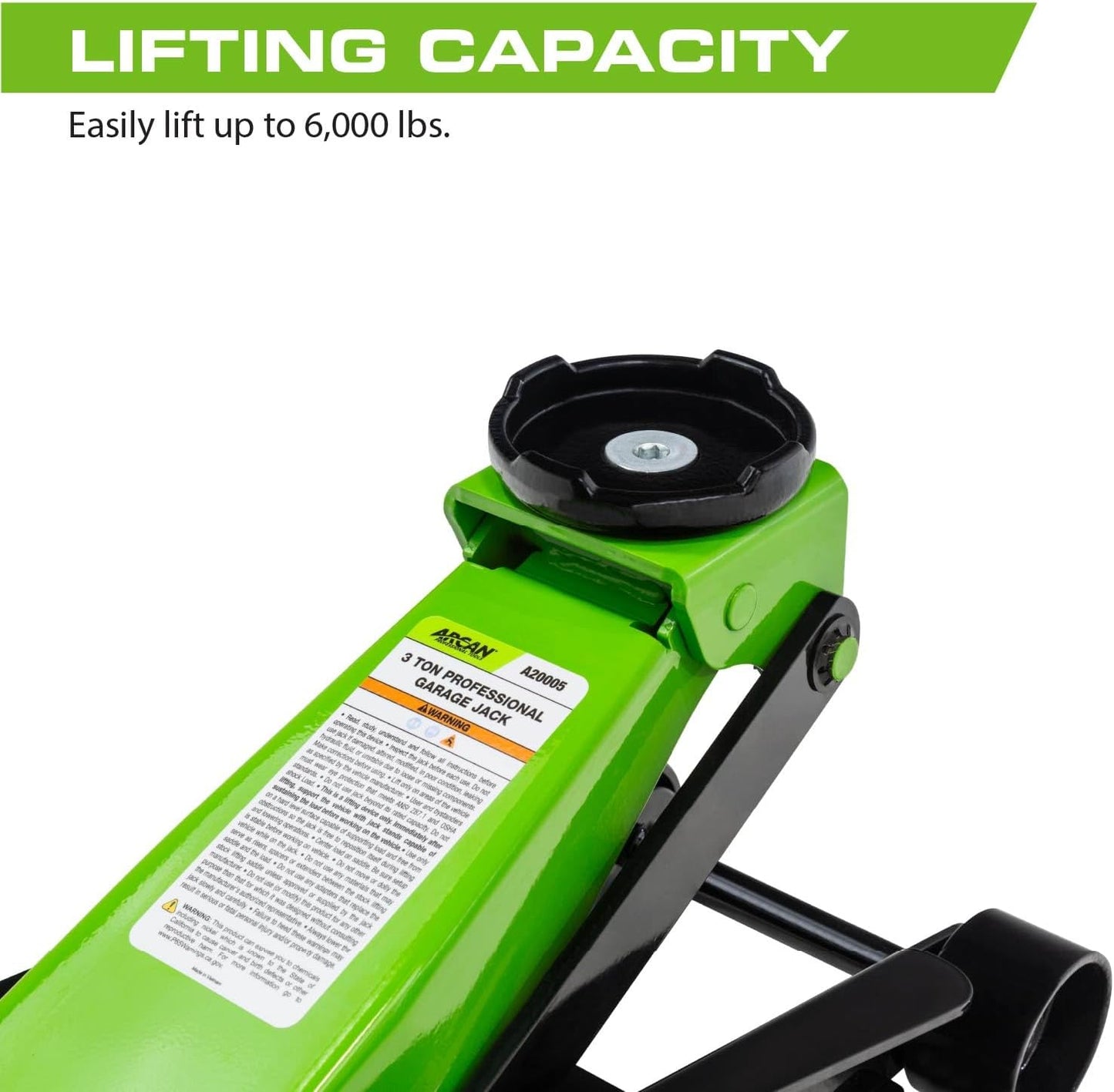 ARCAN Tools 3-Ton Steel Professional Garage Jack (A20005)