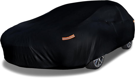 EzyShade 10-Layer Waterproof Sports Car Cover. See Vehicle Size-Chart for Accurate Fit. All Weather Full Outdoor Covers. Porsche Z4 370Z BRZ 86 TT Sun Snow Wind Rain. Black, Size C2 (See SizeChart)