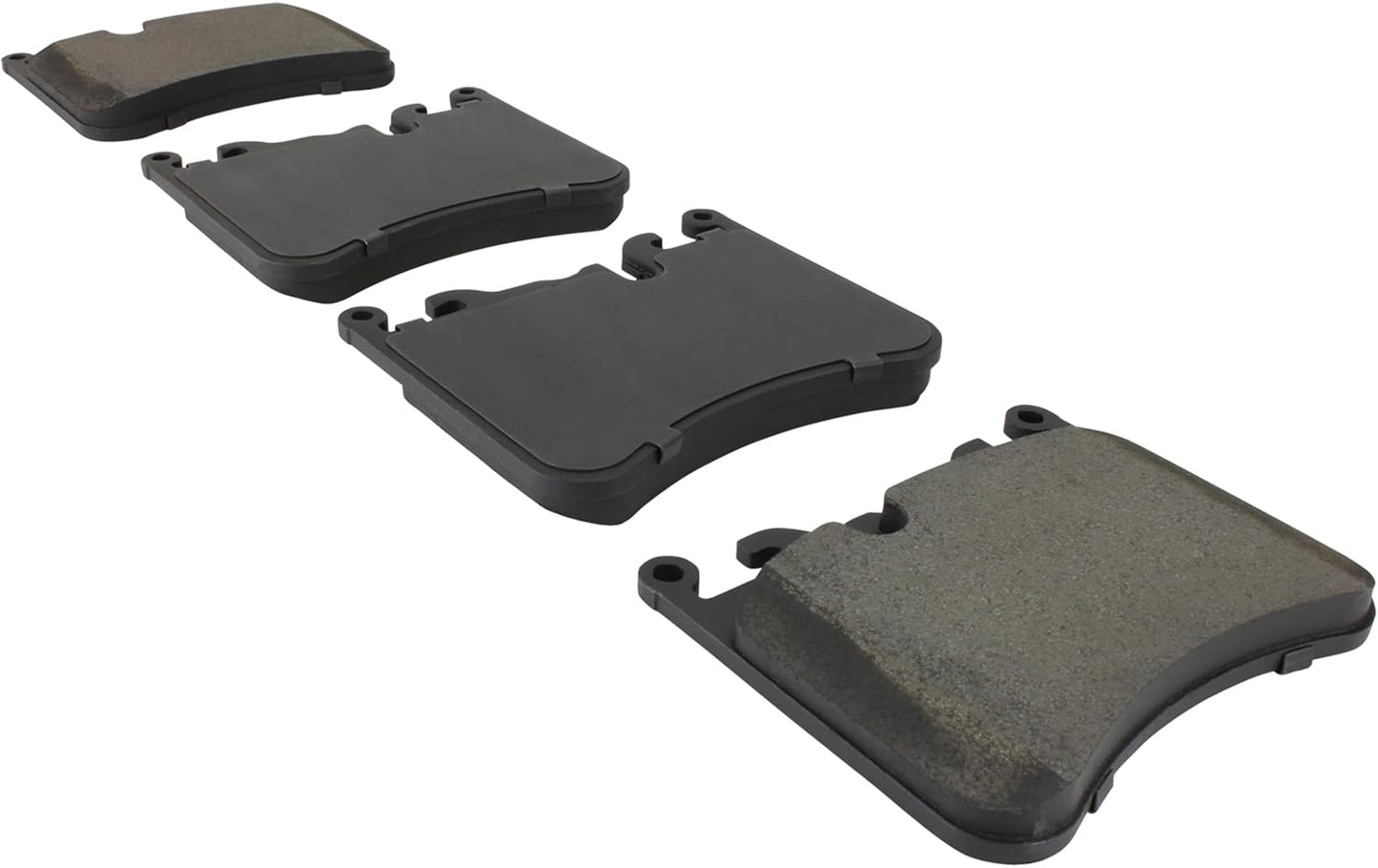 Premium Semi-Metallic Rear Brake Pads (1001-1764M) Compatible with Jaguar F-Type 2014-2021, Jaguar XKR-S 2014-2014