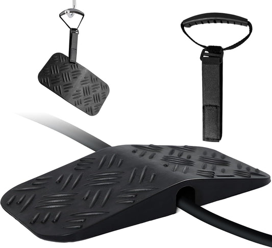 Ev Charger Cable Protector with Handle For Garage Door,Gap Minimizing Design Heavy Duty Soft Rubber Ev Charger Cord Protector Compatible for Tesla(Model 3/Y/X/S), J1772 Chargers,Prevents Damage