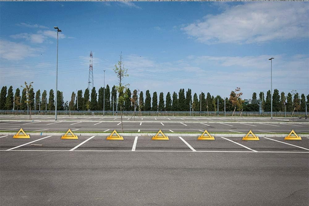 Vechkom Folding Parking Barrier Removable Parking Space Lock Manual Parking Blocker