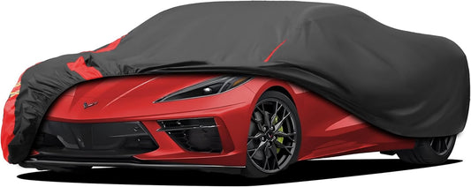 Car Cover Automobiles Waterproof All Weather for for Sports Coupe,Universal Fit Audi TT, BMW Z4, Porsche 718 Boxster Cayman, Nissan 350Z/370Z, Subaru BRZ, Mazda RX-7 etc(See Size Chart)