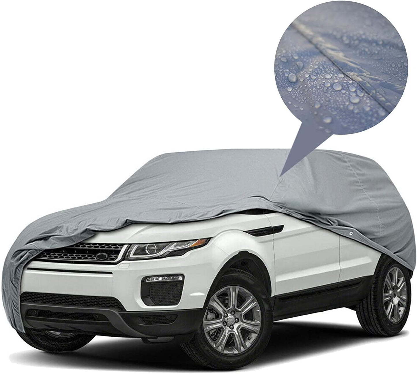 Supreme Full Car Cover – Semi Custom Fit for Full-Size Cars | Dustproof, Windproof, UV Protection, Breathable & Durable All-Weather Protection | Fits Volkswagen Atlas 2018-2021 SUV 4-Door