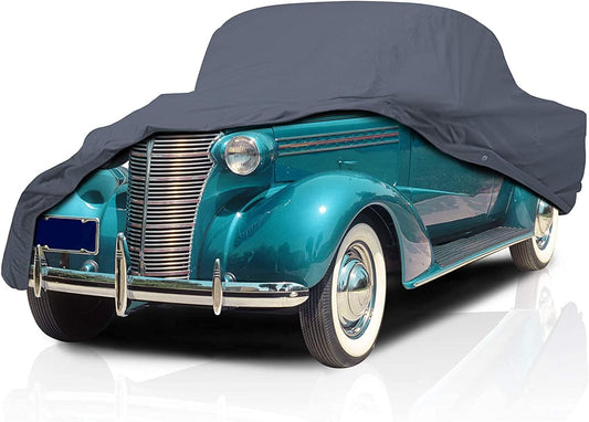 Supreme Full Car Cover – for Pontiac Deluxe Series 26 1939 Semi Custom Fit Waterproof Full Coverage All Weather Windproof Dust Proof Indoor Outdoor Automobile