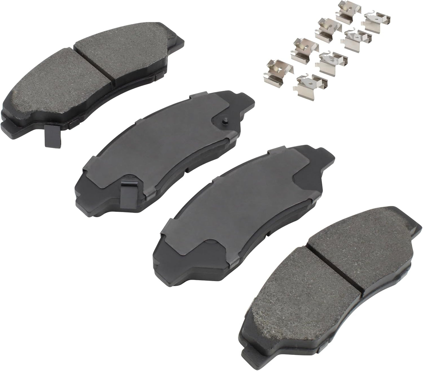 Premium Ceramic Front Brake Pads (1001-0774C) Compatible with Kia Sportage 1998-2002