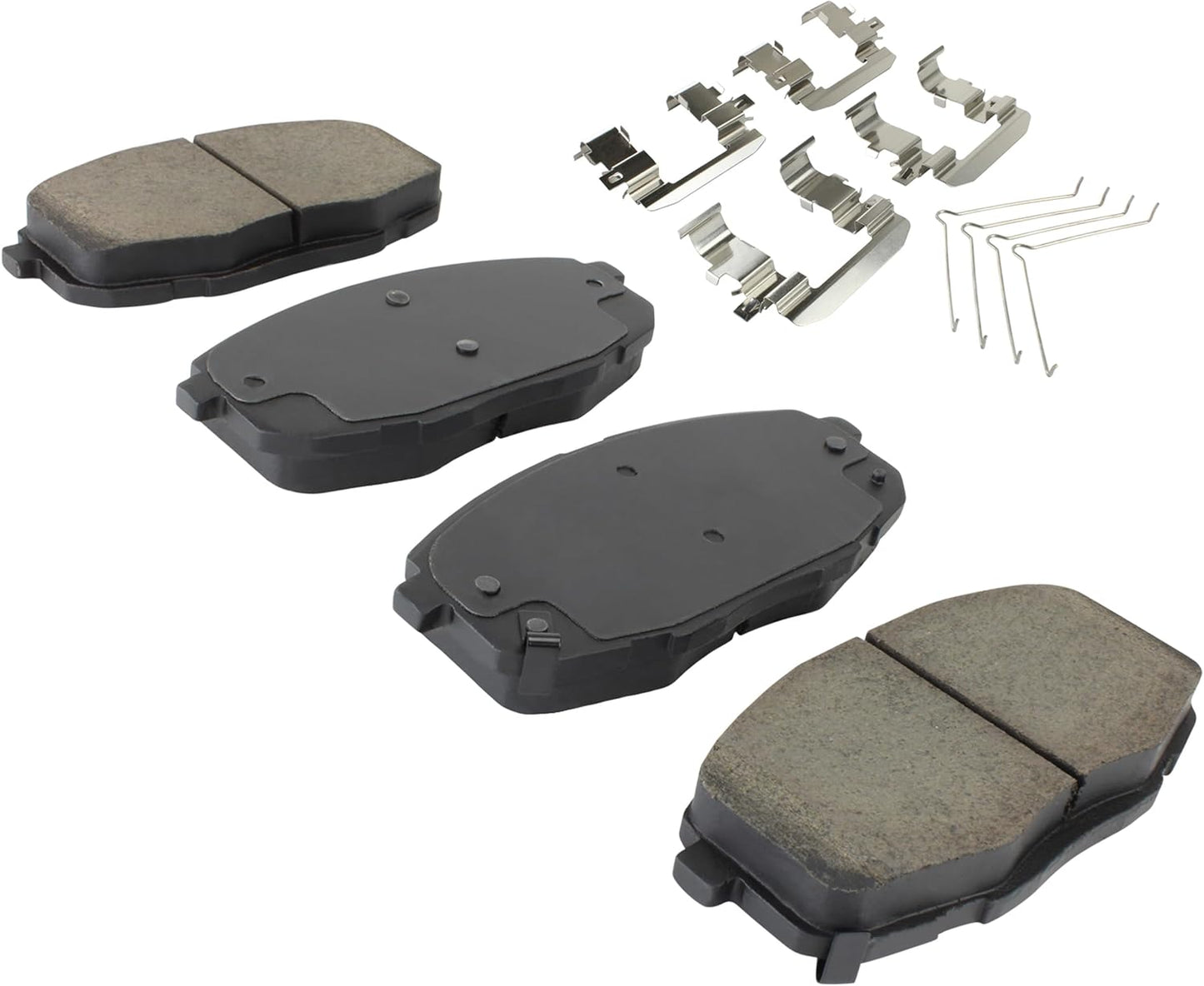 Premium Ceramic Front Brake Pads (1001-2094C) Compatible with Kia Soul 2017-2019