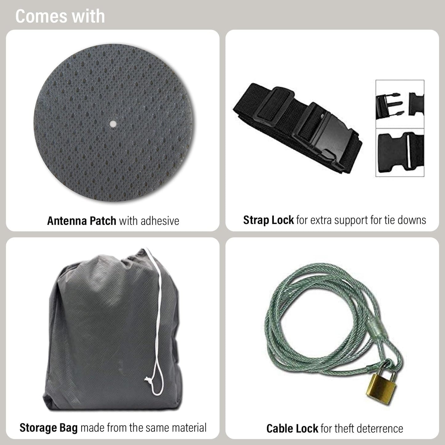 Supreme Full Car Cover – for Pontiac Tempest 1964 1965 1966 1967 Coupe 2-Door Semi Custom Fit Waterproof Full Coverage All Weather Windproof Dust Proof Indoor Outdoor Automobile