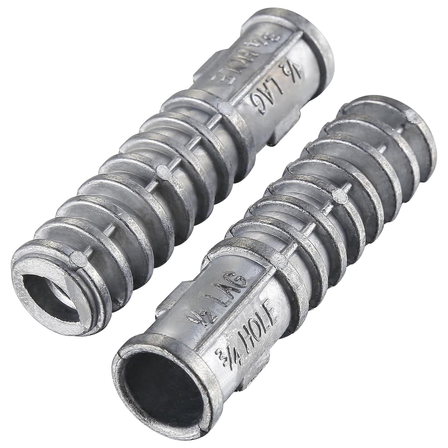 Wensilon(30pcs) 1/4 * 1 Lag Shield Anchor Long Zinc Alloy Bolts Concrete Anchors, Zinc Alloy Masonry Anchors Hole