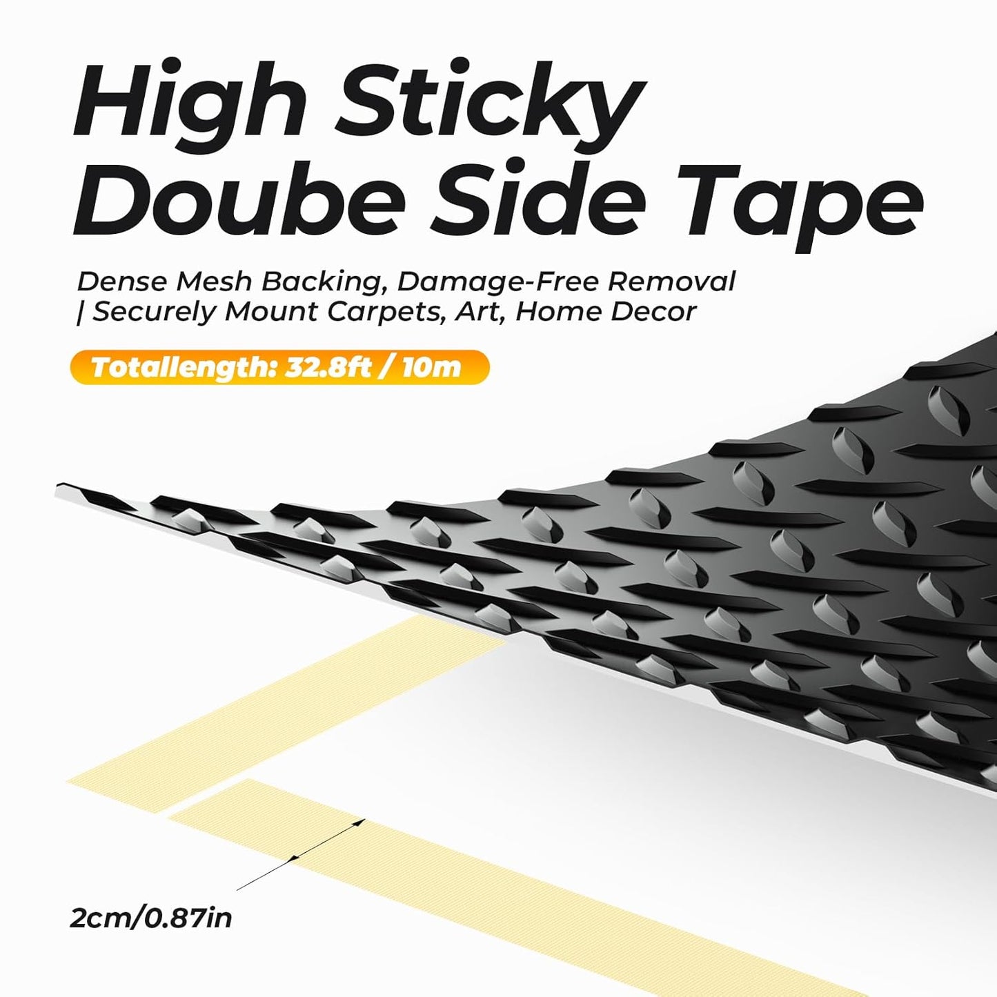 7.8 x 18 FT Garage Floor Mats for Under Car, 2.8mm Thickened Rubber Garage Flooring Roll, M Size 140.4 SQFT Garage Car Mat for Mid-Size SUVs, Sports Car, Black