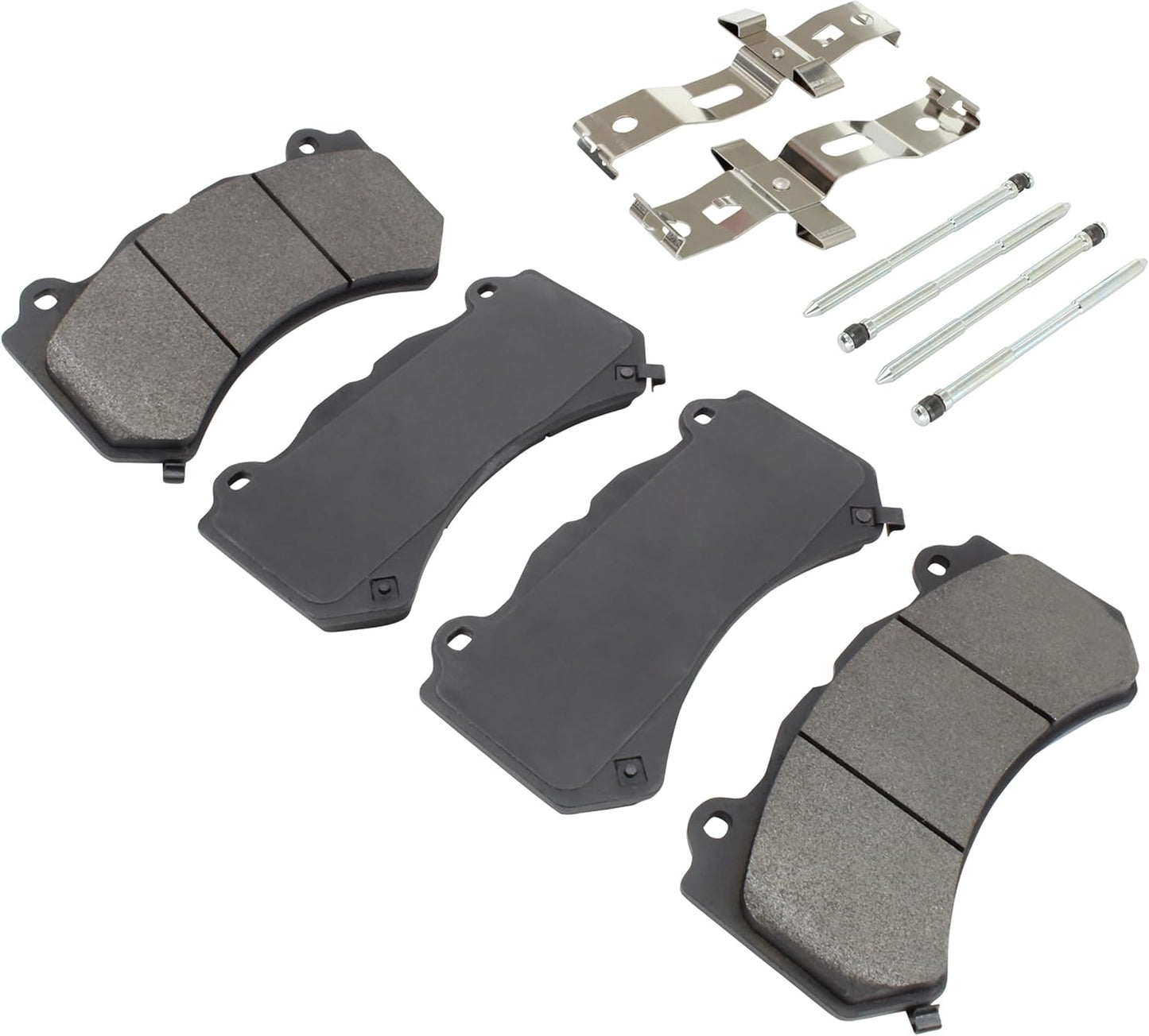 Premium Semi-Metallic Front Brake Pads (1001-1405AM) Compatible with Chrysler 300 2020-2017, Dodge Challenger 2022-2015, Charger 2022-2015, Durango 2020-2017 & More