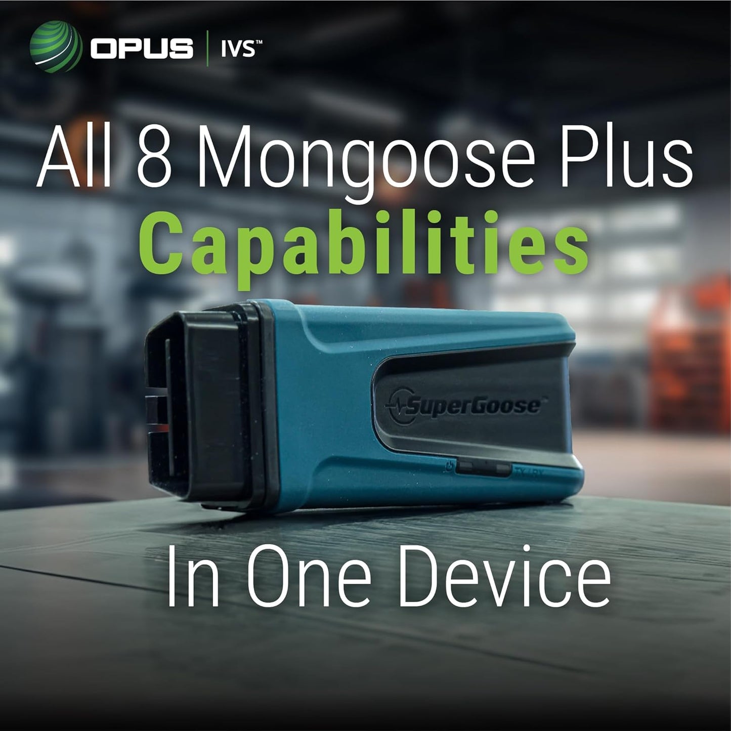 Opus IVS SuperGoose-Plus J2534 OEM Vehicle Interface Cable - OEM Reprogramming and Diagnostics for Multiple OEM Makes