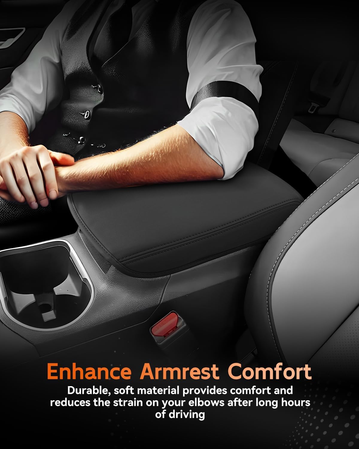 CDEFG for Subaru Outback 2020-2025 Center Console Cover Armrest Box Cover for Outback 2020 2021 2022 2023 2024 2025 Accessories Console Arm Rest Protector