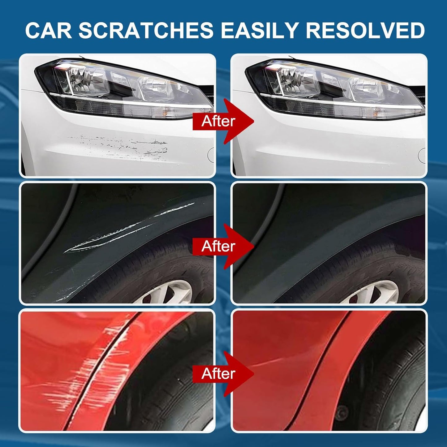 Sterling Gray Metallic(GXD/WA130H) Touch Up Paint for Chevrolet-Exact Match 2 in 1 touchup Paint Pen for Chips and Nicks Repair Car Paint Scratch Repair Kit