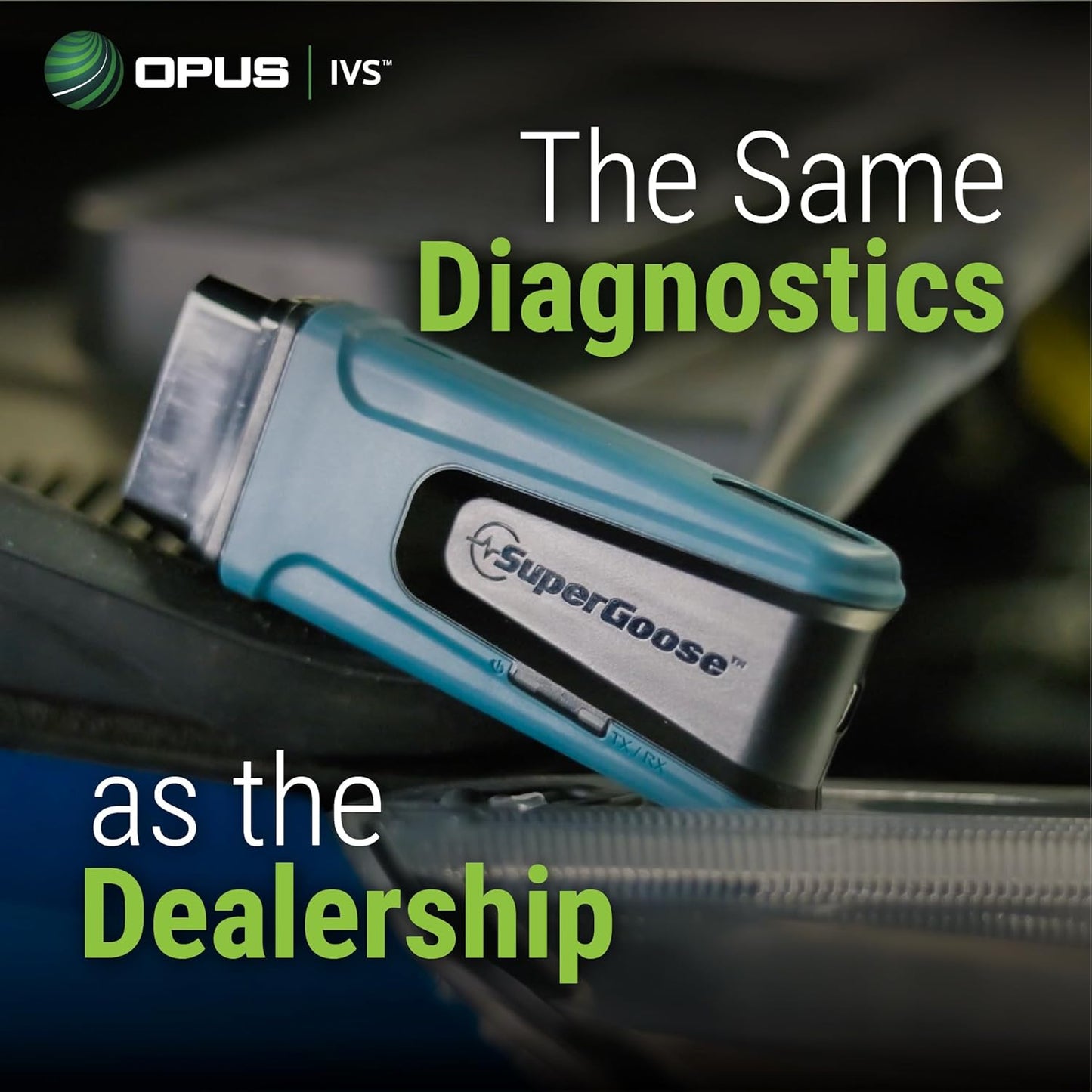 Opus IVS SuperGoose-Plus J2534 OEM Vehicle Interface Cable - OEM Reprogramming and Diagnostics for Multiple OEM Makes