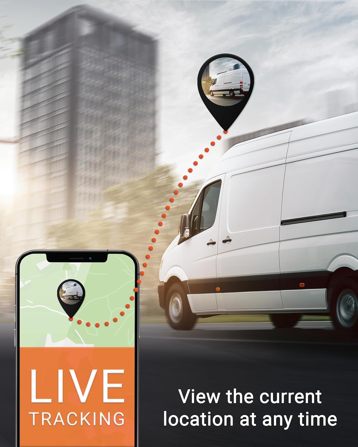 PAJ GPS COMPACT Finder 4G - GPS Tracker for Cars, Motorcycles and Trucks - Up to 20 Days Battery Life - Tracking Device for Theft Protection with Live Tracking, Alarm Notification in case of Emergency