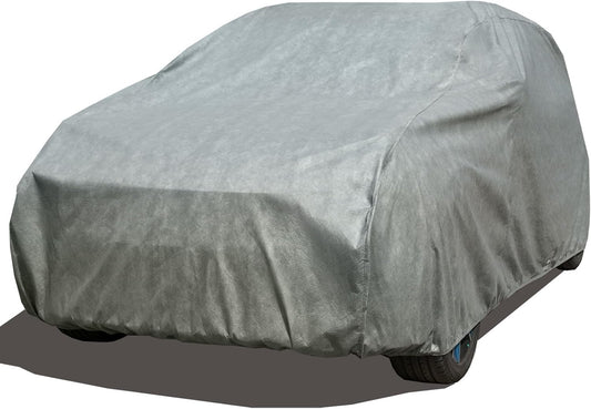 All Weather Waterproof SUV Car Cover, 7-Layer Non-Woven Cotton SUV Covers for Automobiles Car Snow Cover, Full Exterior Covers, Winter Rain Sun, Grey, Size SUV S1 175”-187”