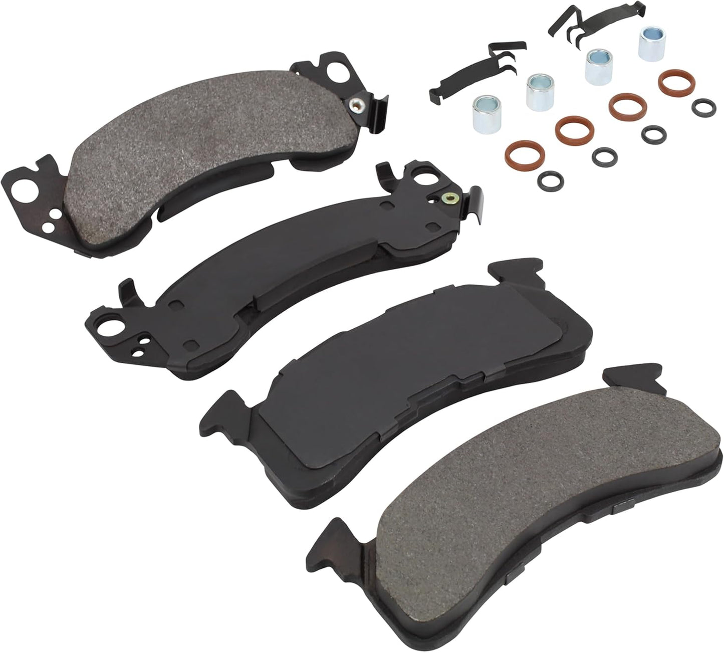 Premium Semi-Metallic Front Brake Pads (1001-0153M) Compatible with 1979-1995 Chevrolet/GMC (C20/C20 Suburban/C2500/C2500 Suburban/C30/G30/G3500/K20/K20 Suburban/K2500 & More)