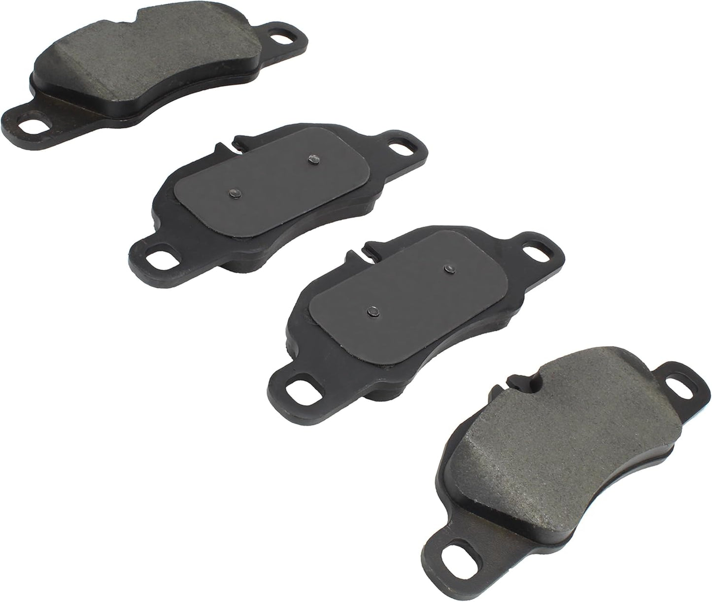 Premium Semi-Metallic Front Brake Pads (1001-1389M) Compatible with Porsche 718 Boxster 2017-2018, Porsche 718 Cayman 2017-2018, Porsche 911 2009-2016, Porsche Boxster 2013-2016