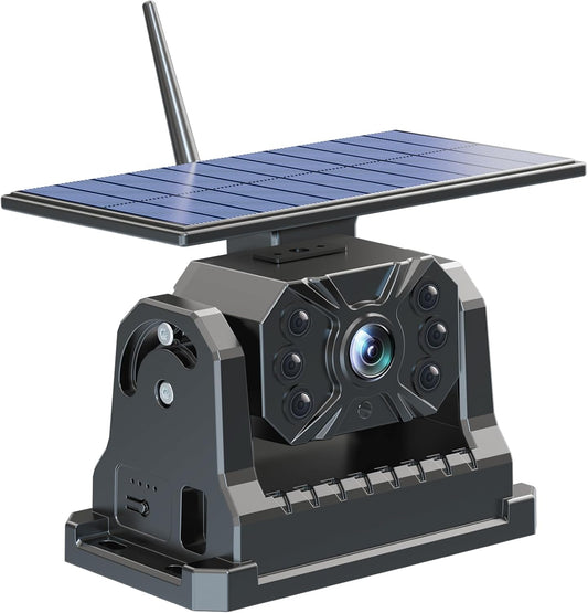 Magnetic Solar Backup Camera Compatible with VS-7A, Only A Camera, Without Monitor