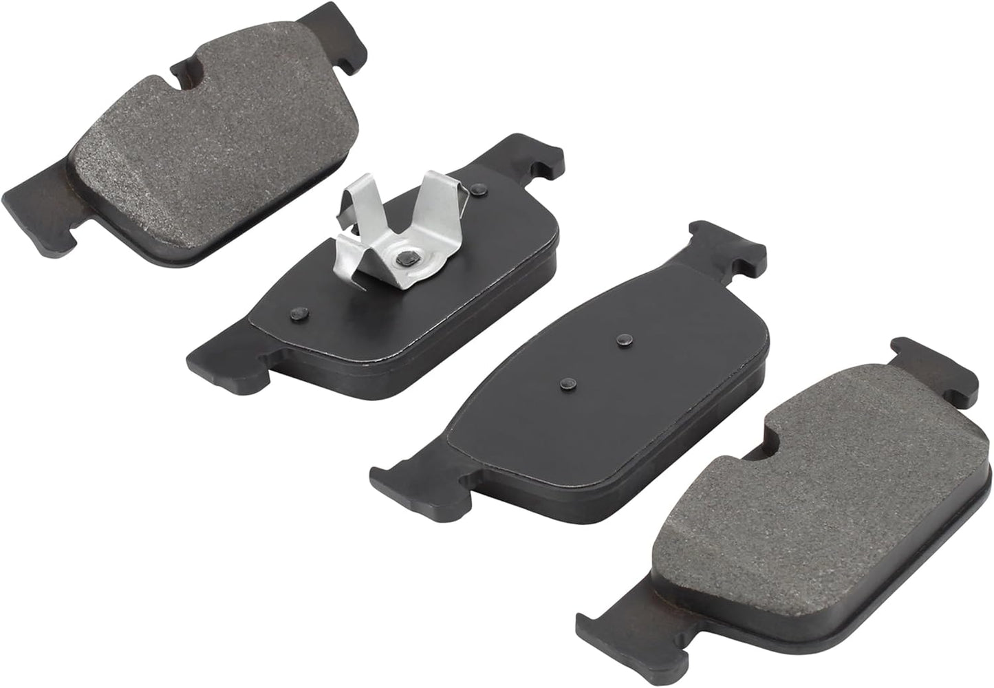 Premium Semi-Metallic Front Brake Pads (1001-1924M) Compatible with 2017-2023 Volvo (S60/S90/V60/V60 Cross Country/V90/V90 Cross Country/XC60)