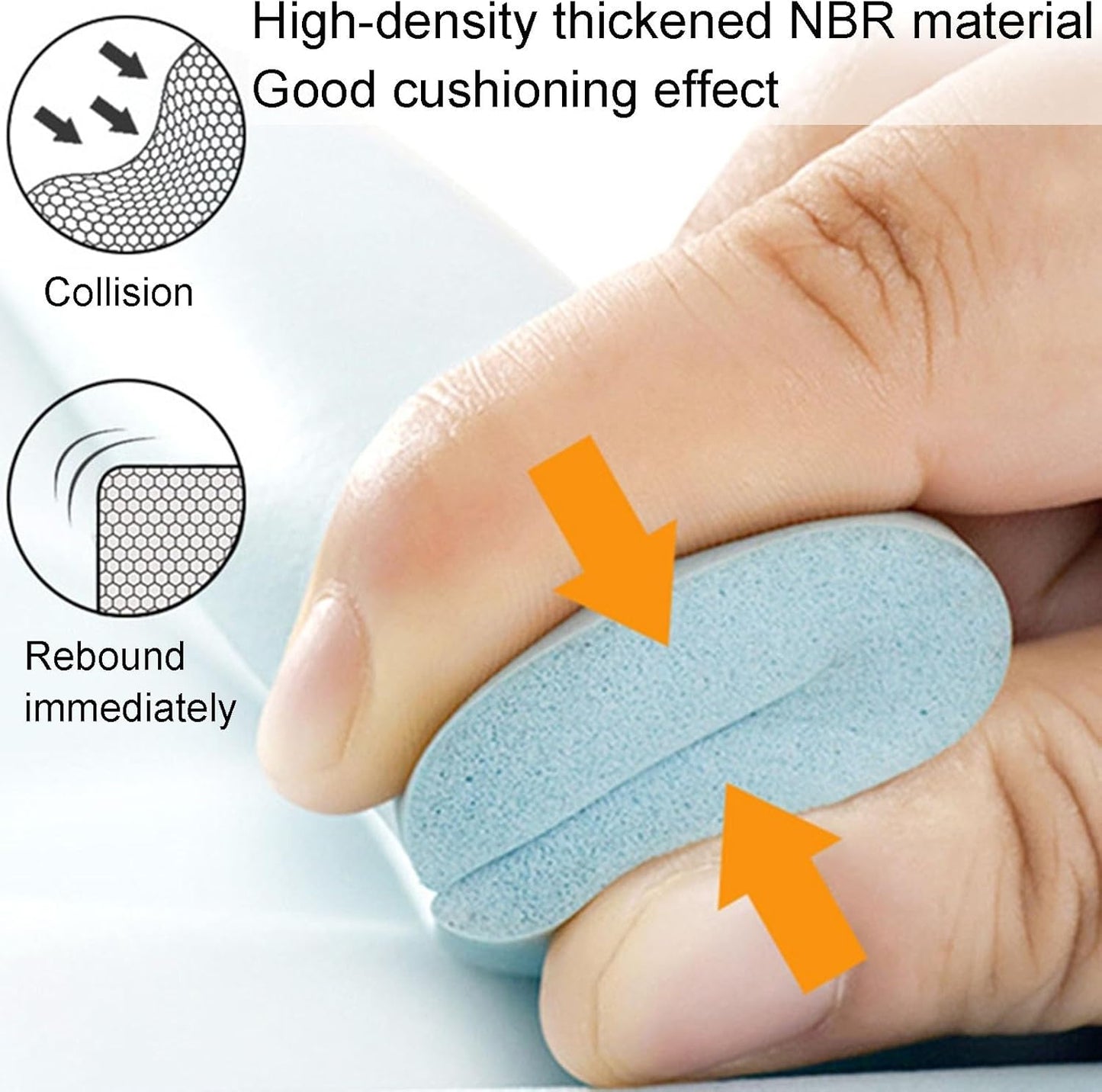 XPLKQXE Sharp Edge Safety Corner Edge Foam Padding, Edge Guards Bumpers Adhesive, Edge Corner Protector Guards for Table Edges & Sharp Corners(Woody,3pcs)