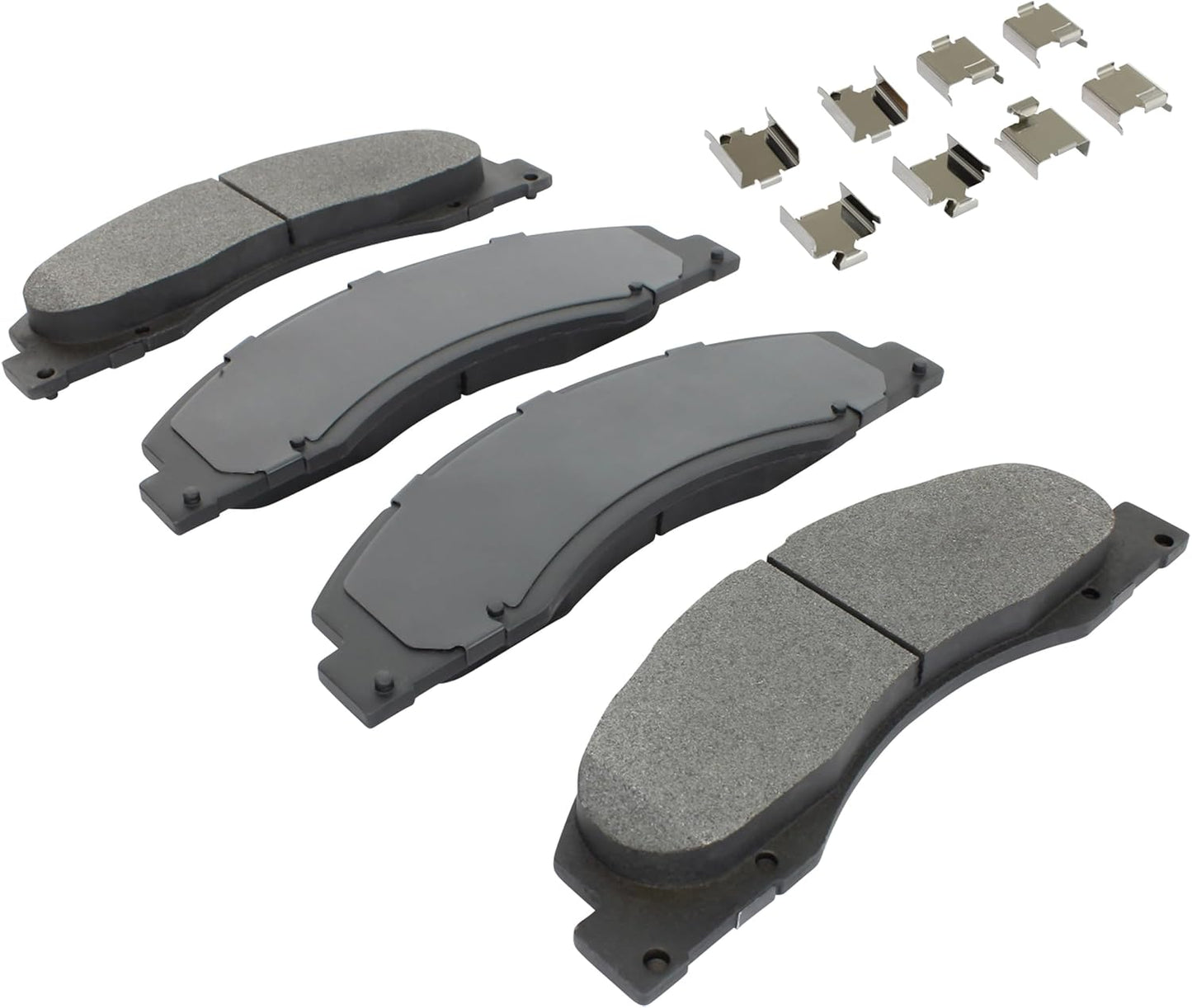 Premium Semi-Metallic Front Brake Pads (1001-1328M) Compatible with 2008-2025 Ford (E-150/E-250/E-350 Econoline/E-350 Super Duty/E-450 Super Duty/Econoline Van/Econoline Wagon)
