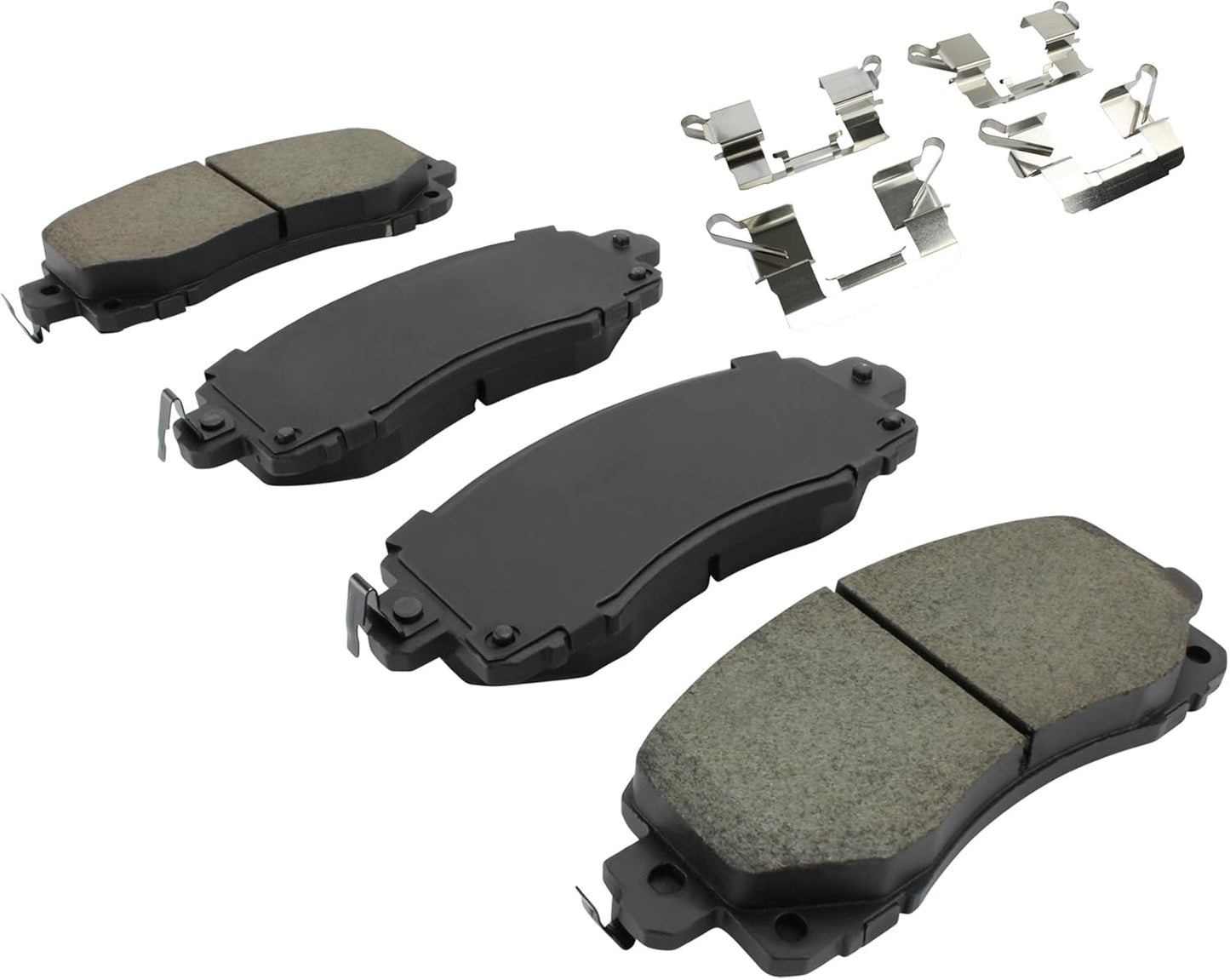 Premium Ceramic Front Brake Pads (1001-2045C) Compatible with Subaru Crosstrek 2024-2018, Forester 2024-2019, Impreza 2024-2017, Legacy 2025-2020, Outback 2025-2020, WRX 2024-2022 & More
