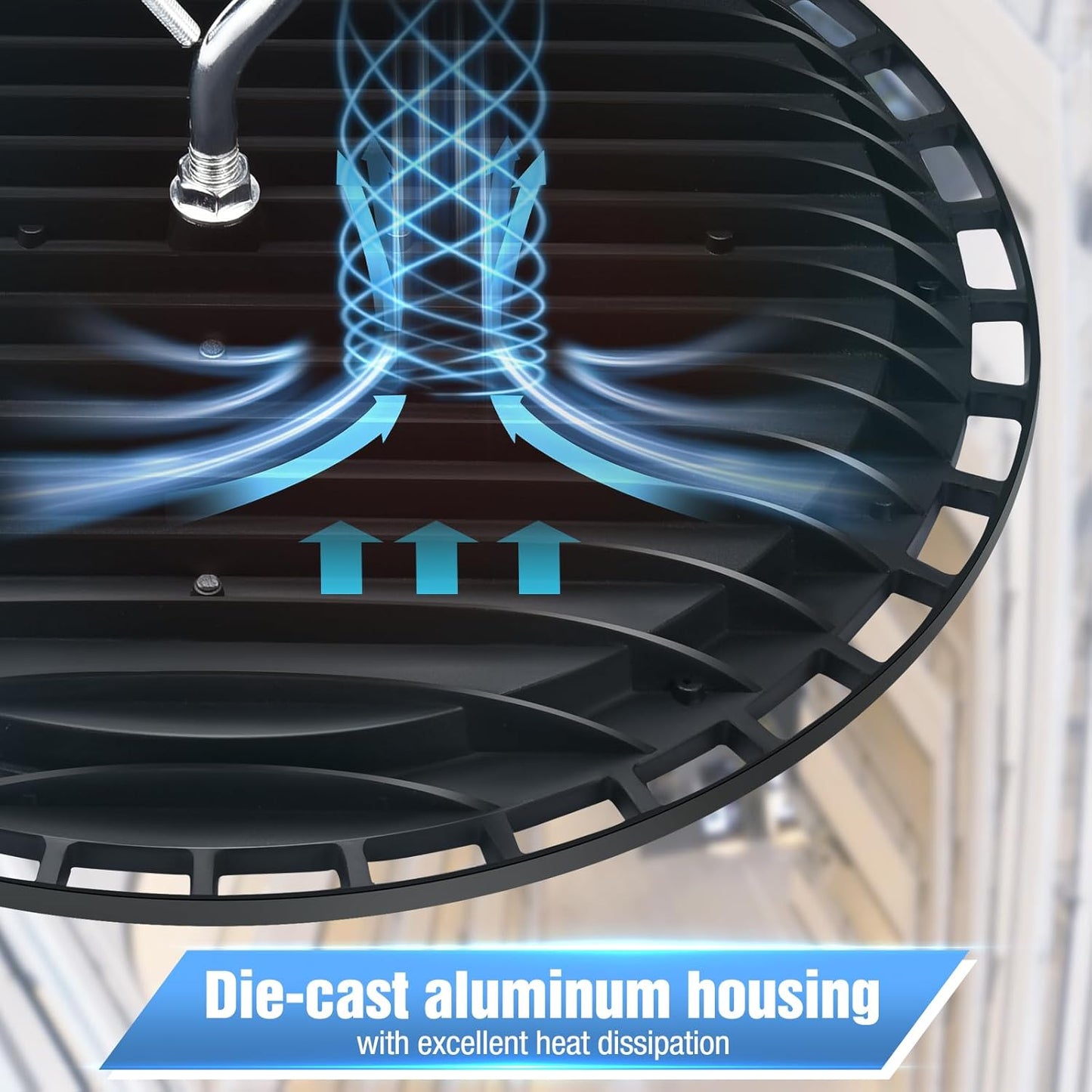 4 Pack 240W UFO Led High Bay Light Fixture,120VAC,40000LM,5000K Daylight Commercial Shop Bay Lighting,[1050W MH/HPS Equiv.] US Plug Area Lighting for Garage/Warehouse/Barn/Gym/Factory/Workshop