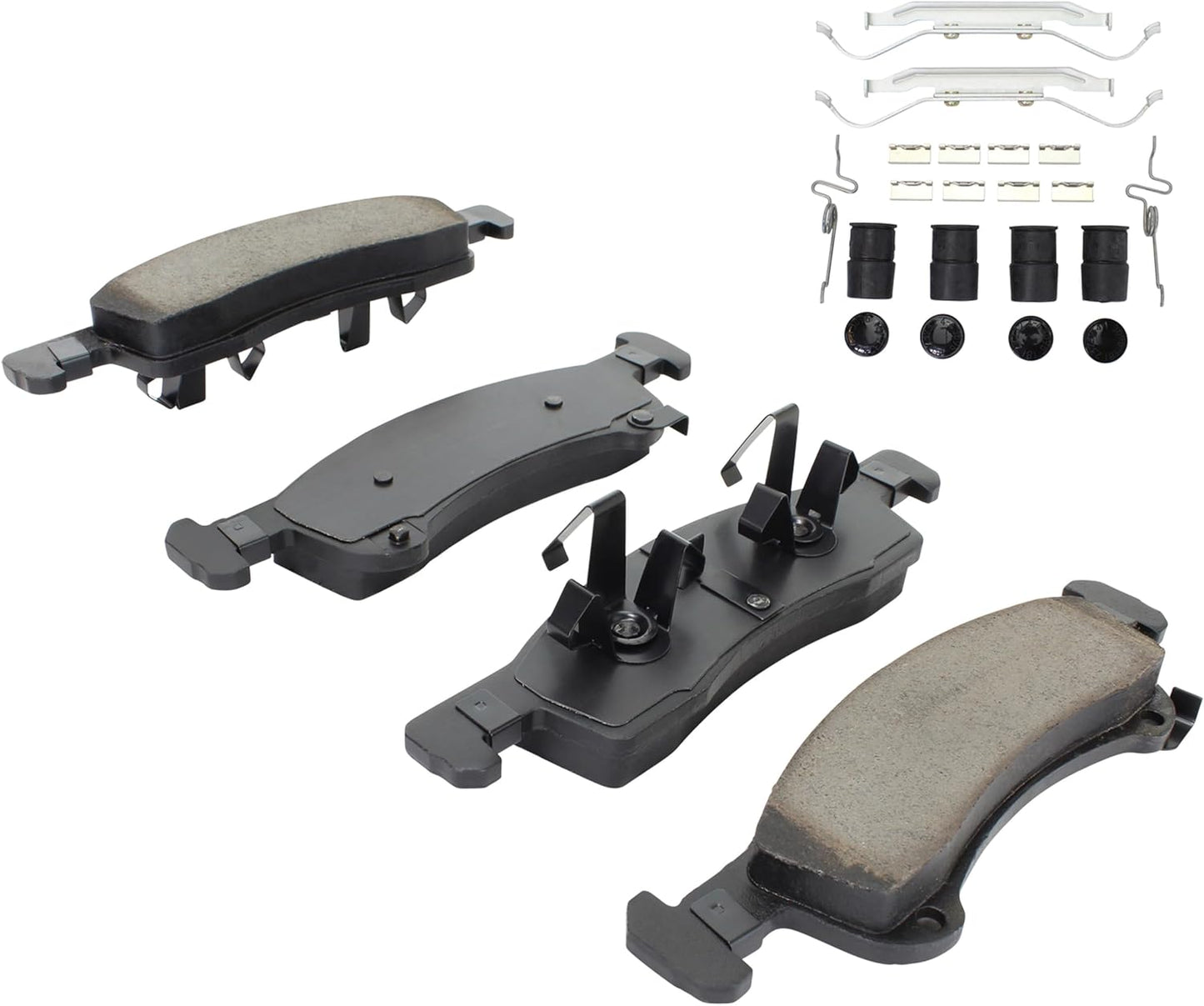 Premium Semi-Metallic Front Brake Pads (1001-0934M) Compatible with Ford Expedition 2003-2006, Lincoln Navigator 2003-2006